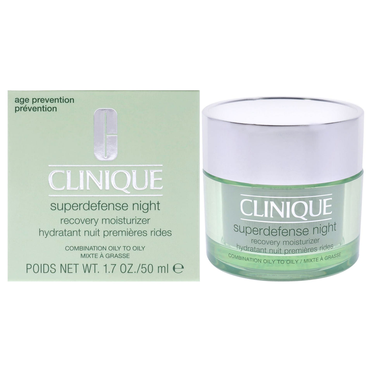Superdefense Night Recovery Moisturizer – 1.7 oz
