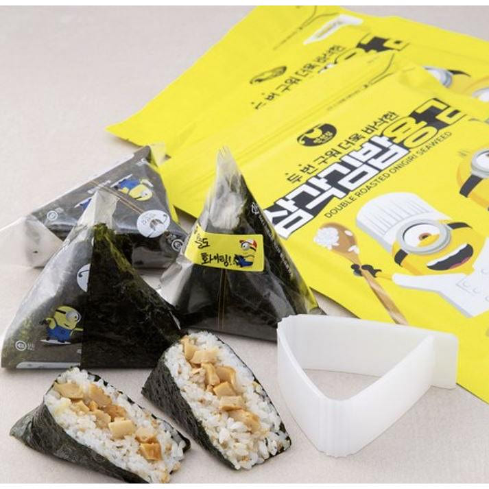 Triangle Gimbap Seaweed 20ea + refill 40ea + frame 1 bunch