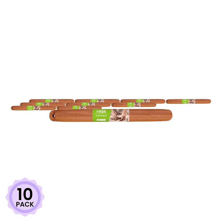 双枪 木擀面杖 40cm 1 份*10 包
