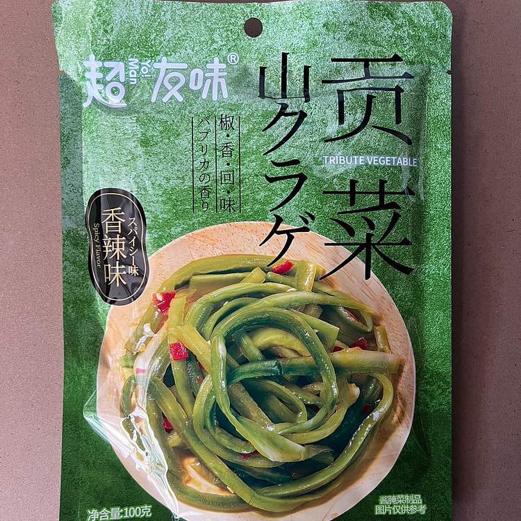 Tribute Vegetable 100g - Spicy kelp knots Flavor