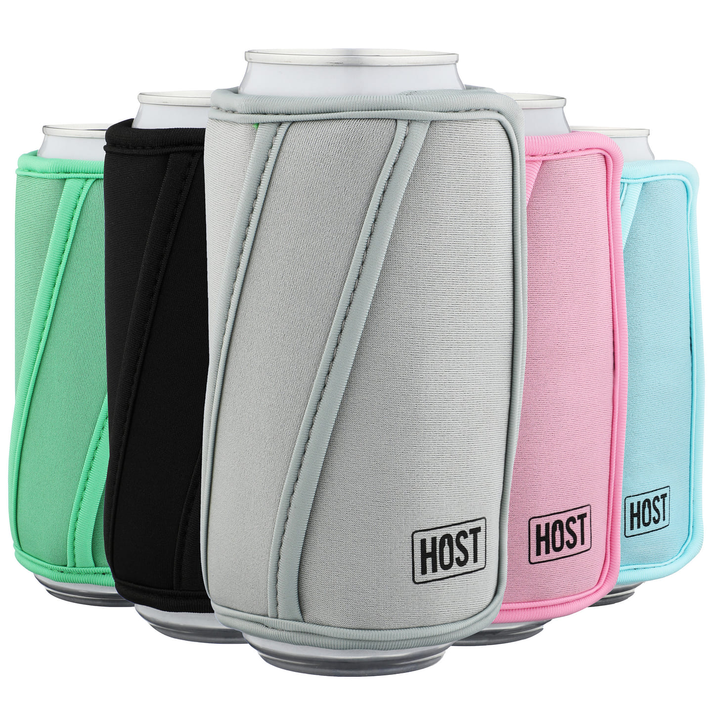 Insta-Chill Slim Can Sleeve in Gray by HOST® 1 each