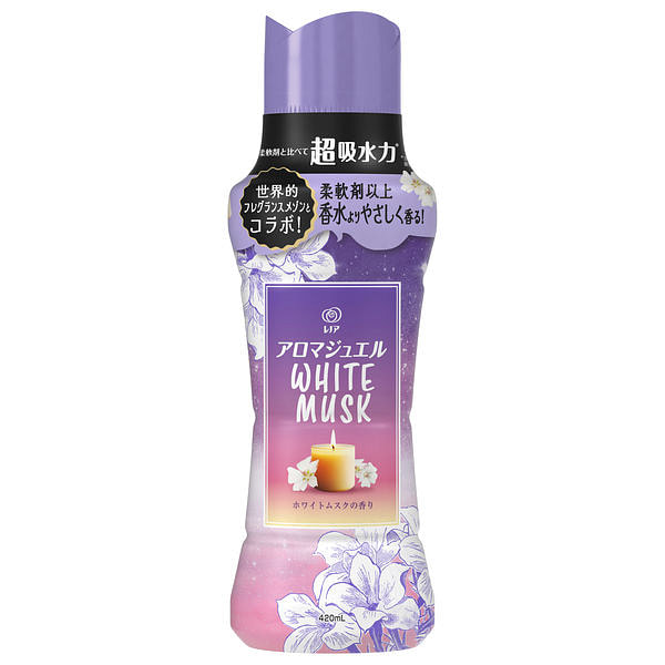 P＆G レノア アロマジュエル ホワイトムスク 香り付け専用剤 420ml