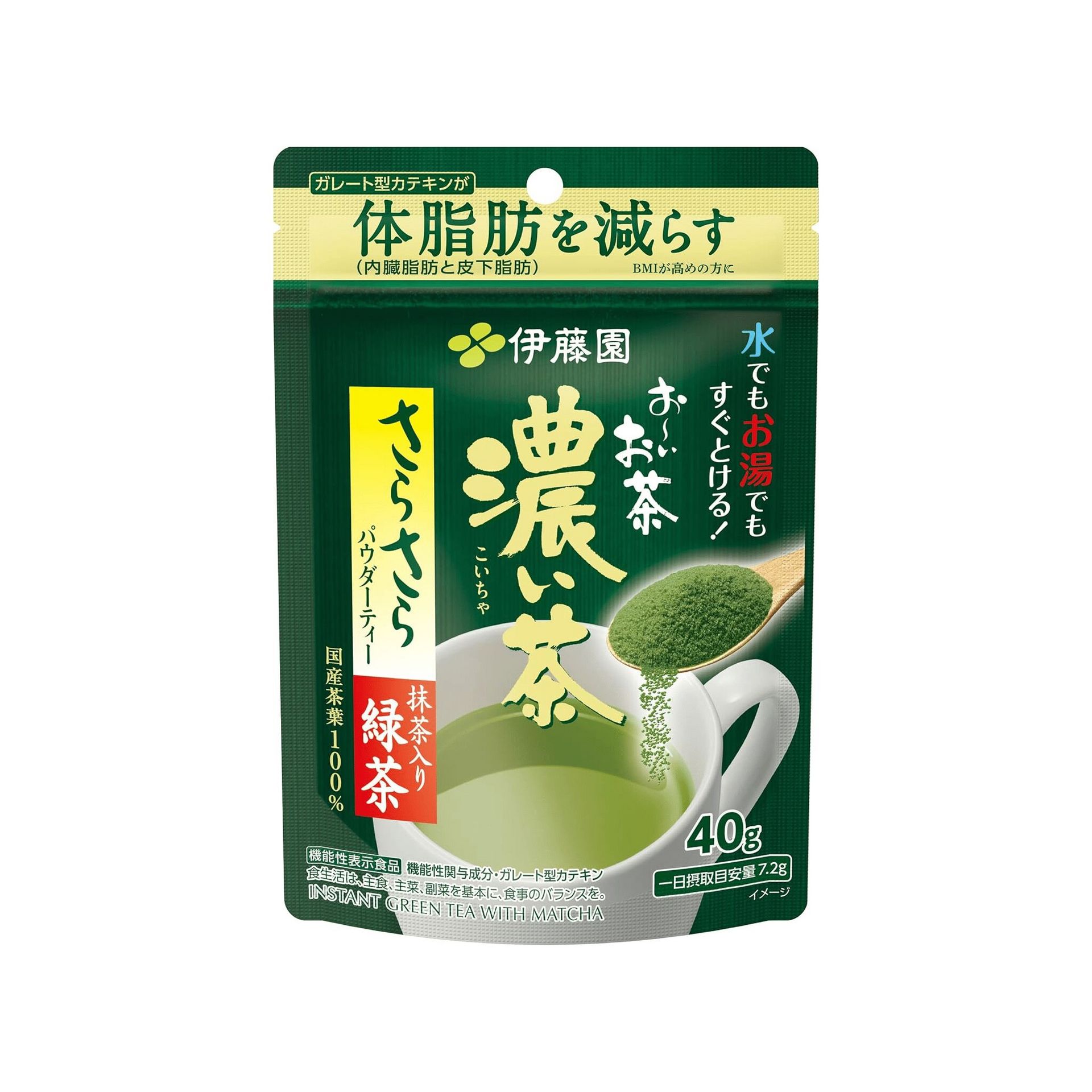 Oi Ocha Green Tea Powder Dark Bold ITO EN 40g 1 each