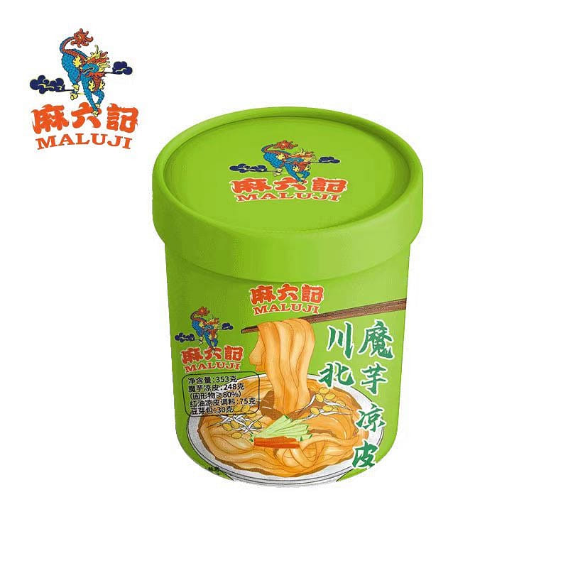 Ma Liuji North Sichuan Konjac Liangpi 353g*1 bucket 353 g