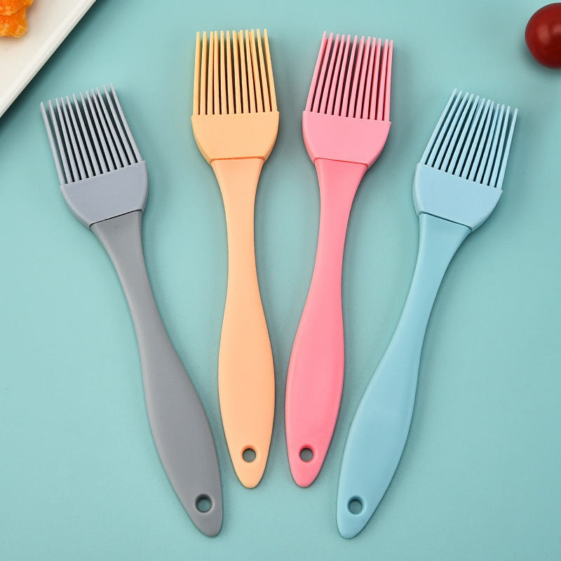 Food-grade silicone BBQ basting brush 2 each