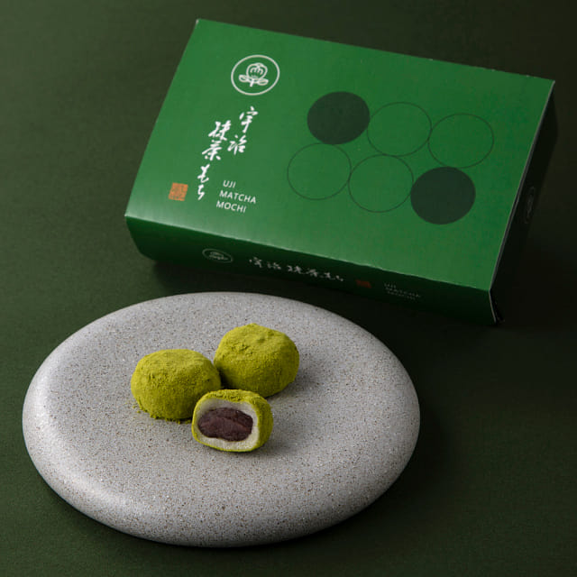 SEIKANIN Uji Matcha Mochi 6 pieces 1 each