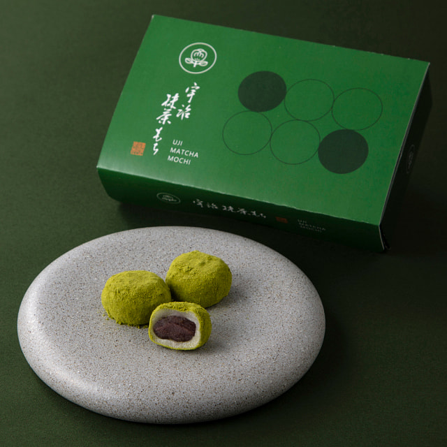 菓匠 清閑院 宇治抹茶 麻糬 6个
