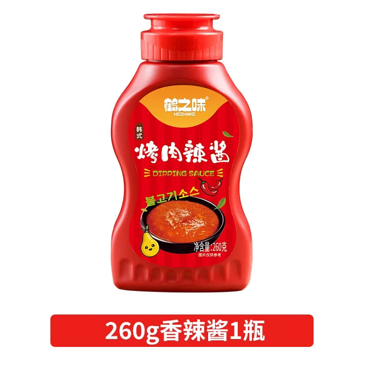 烤肉香辣蘸酱260g*1瓶 260 克