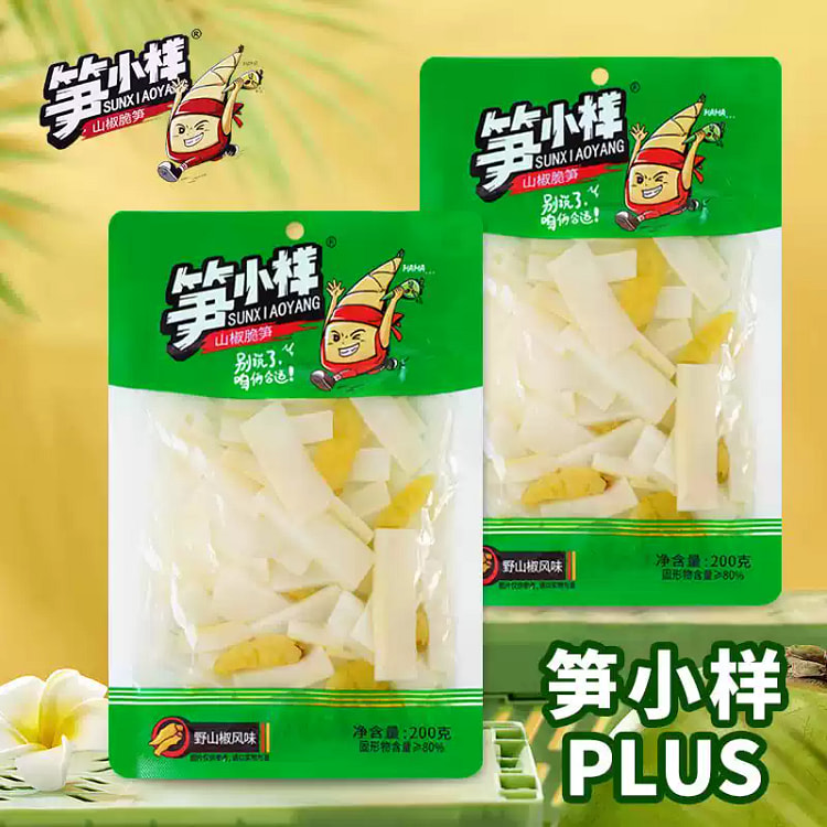 山椒脆笋200g*1袋 200 克