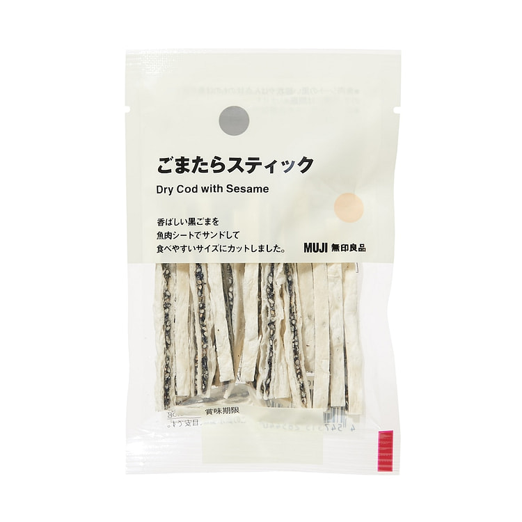 Muji无印良品 芝麻鳕鱼棒 16g 1 份