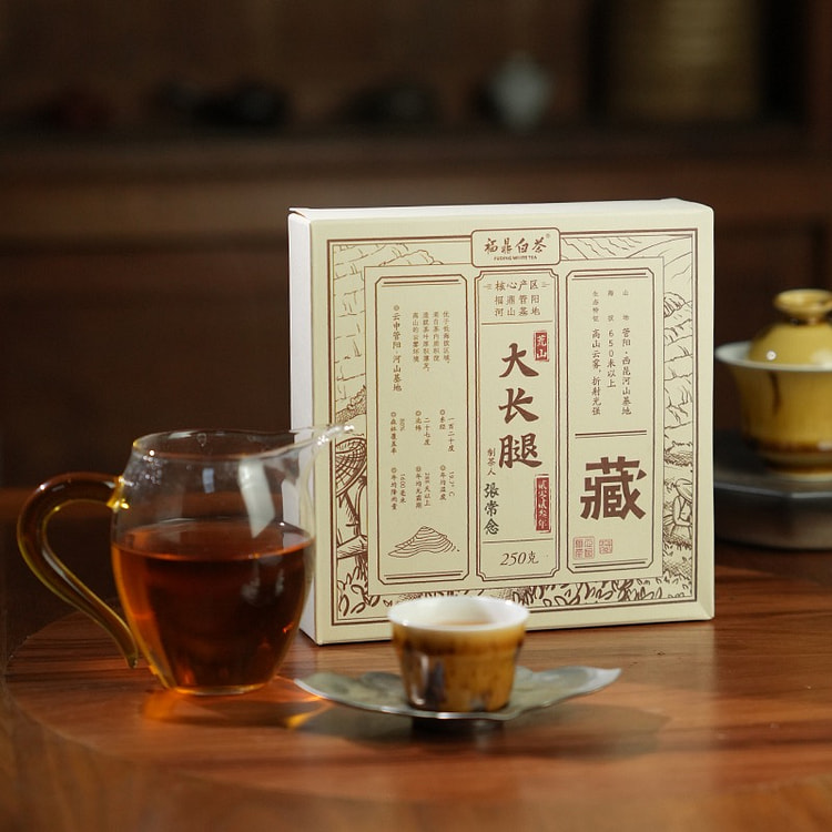 Long Legs Fuding Guanyang Shoumei White Tea