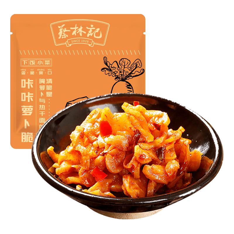 CAI Lin Ji Kaka radish Crisp 10 package * 30 g