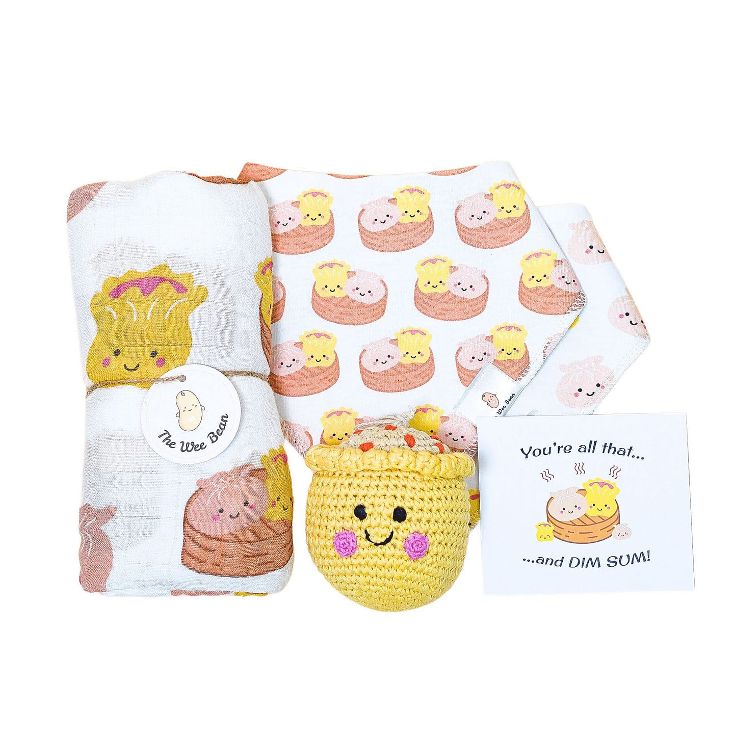 Little Essentials Baby Gift Set - Dim Sum 1 pack