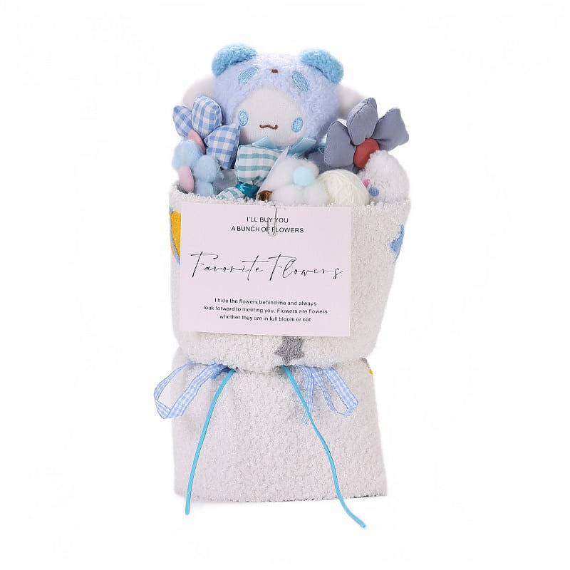 Sanrio Cinnamoroll – Cute Kawaii Plush Toy Bouquet, Flowers, Birthday Gift 1 each