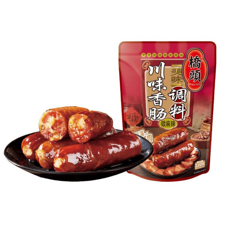 桥头 美味川味香肠调料家用食用（微麻辣） 220 克