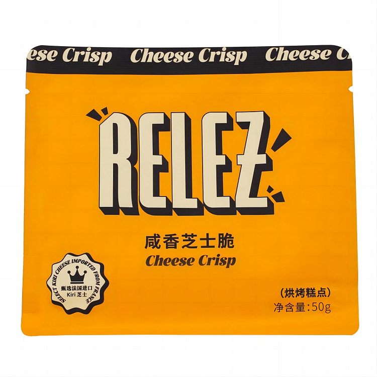 Relez Hotz kiri Salty Cheese Casual Snack Snack 50g*1 bag