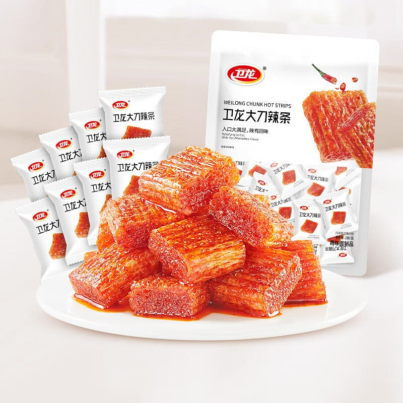 Spicy Gluten Strips (Classic Big Knife Style) 200 g