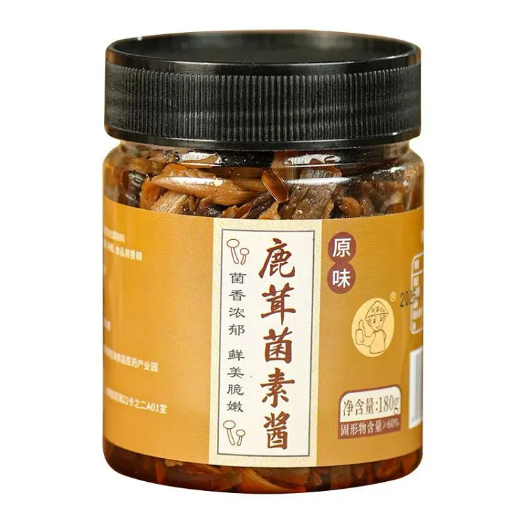 Deer Antler Mushroom Sauce Noodles 180g*1 Jar 180 g