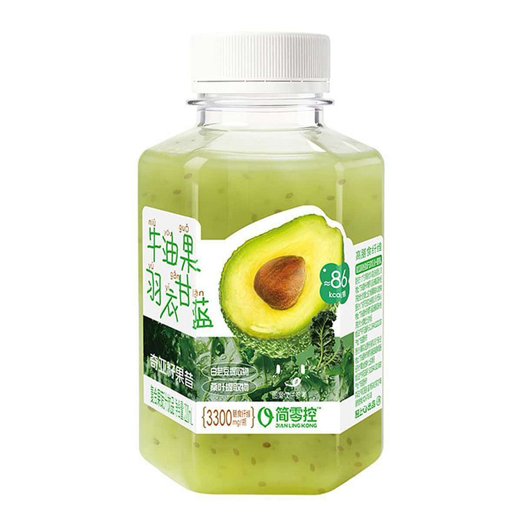轻上牛油果羽衣甘蓝220ml*10瓶奇亚籽果昔 2200 克