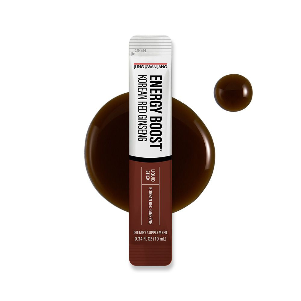 Get Energy Boost Korean Red Ginseng Liquid Stick 10P Delivered | Weee!  Asian Market