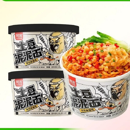 阿宽土豆泥泥拌面孜然味115g*2 230 克