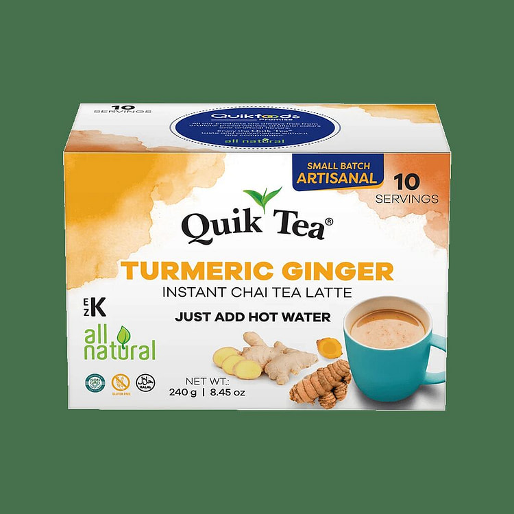 Quiktea Turmeric Ging 10ct