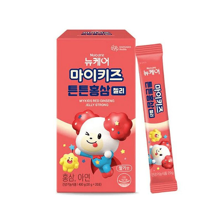 MyKids 红参草莓味果冻（20 条装） 20 克