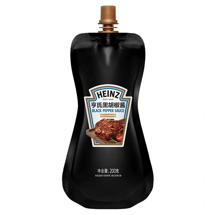 亨氏黑胡椒酱牛排酱黑椒汁意大利面酱200g*1 200 克