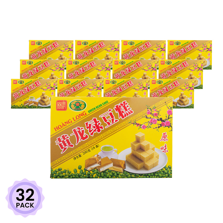 黄龙 绿豆糕 经典原味 200 克*32 包