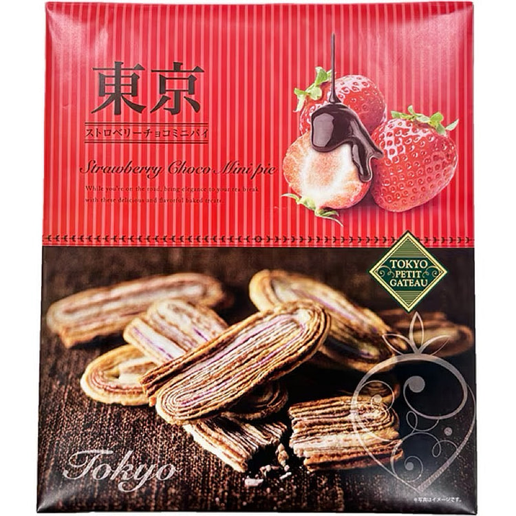 Shoei 东京草莓巧克力迷你派 24 片 1 份