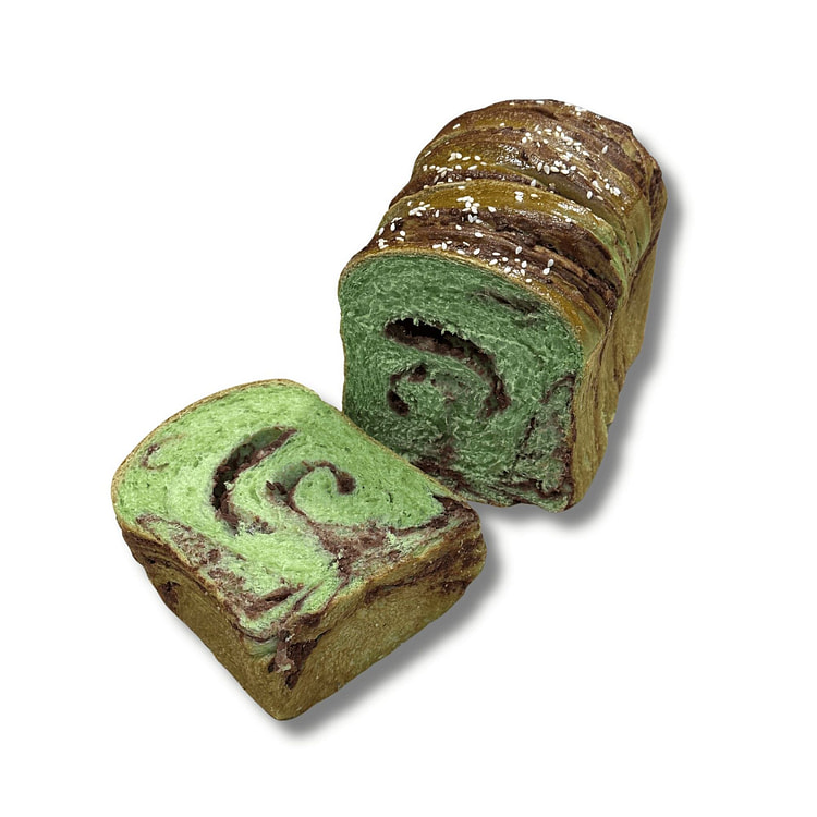 抺茶紅豆手工吐司 (原條) 1 包