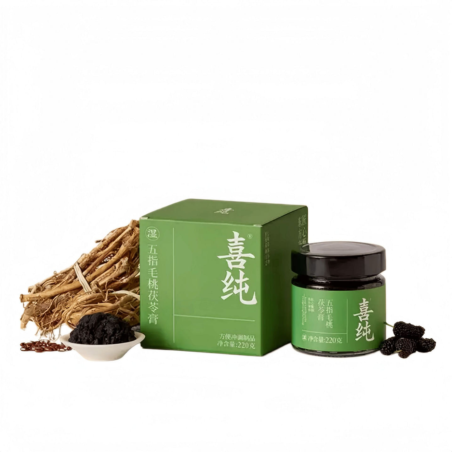 Five-Fingered Hair Peach and Poria Paste 220g 220 g
