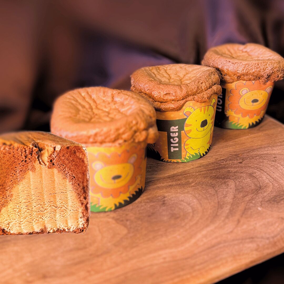 Sunmerry Bakery Cafe NJ Pastel de Hokkaido de Chocolate 4 piezas 4 unidad(es)