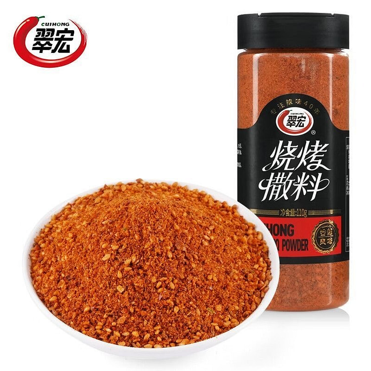 Cuihong Barbecue Seasoning Bottle - Spicy Flavor 110 g
