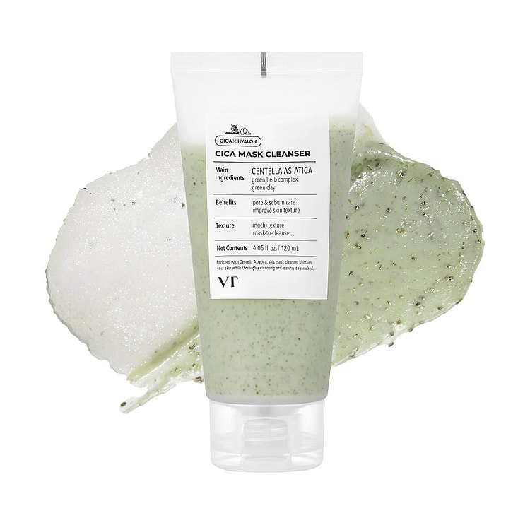 VT 积雪草面膜洁面乳洗面奶120ml
