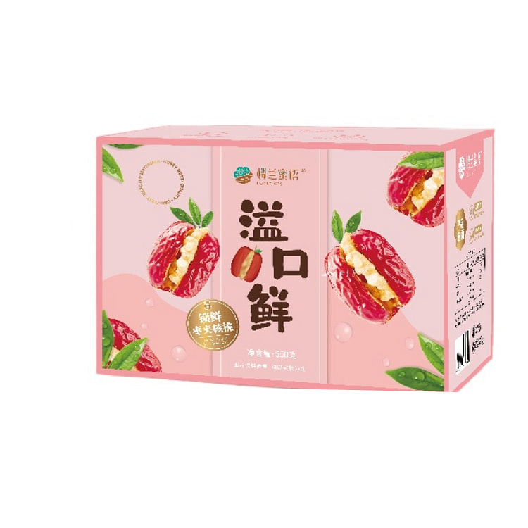 Loulan Honey Language Xinjiang Dates 550g * 1 Box