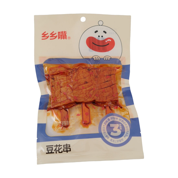乡乡嘴85g豆花串(原兰花干) 1 包