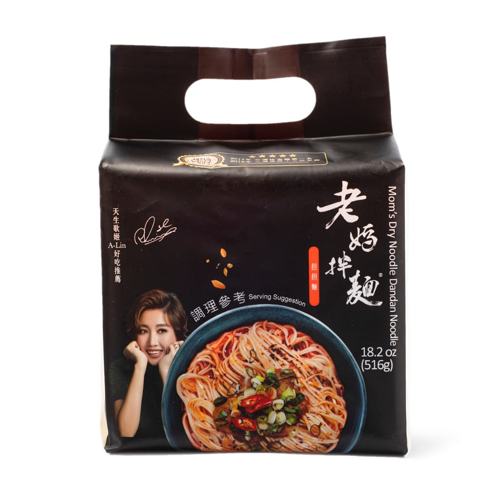 Mom's Dry Dan Dan Noodles 4pk 516 g