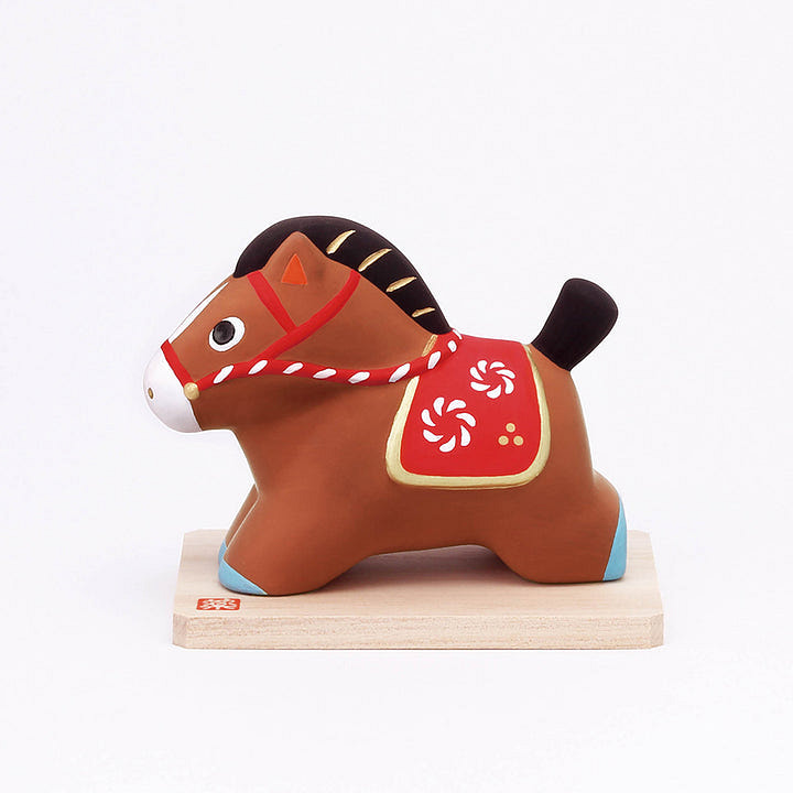 药师窑 锦彩招福 马年摆件 骏风 1 份