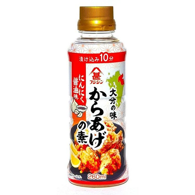 Fujijin Soy Sauce Karaage Seasoning Sauce 260ml 1 bottle