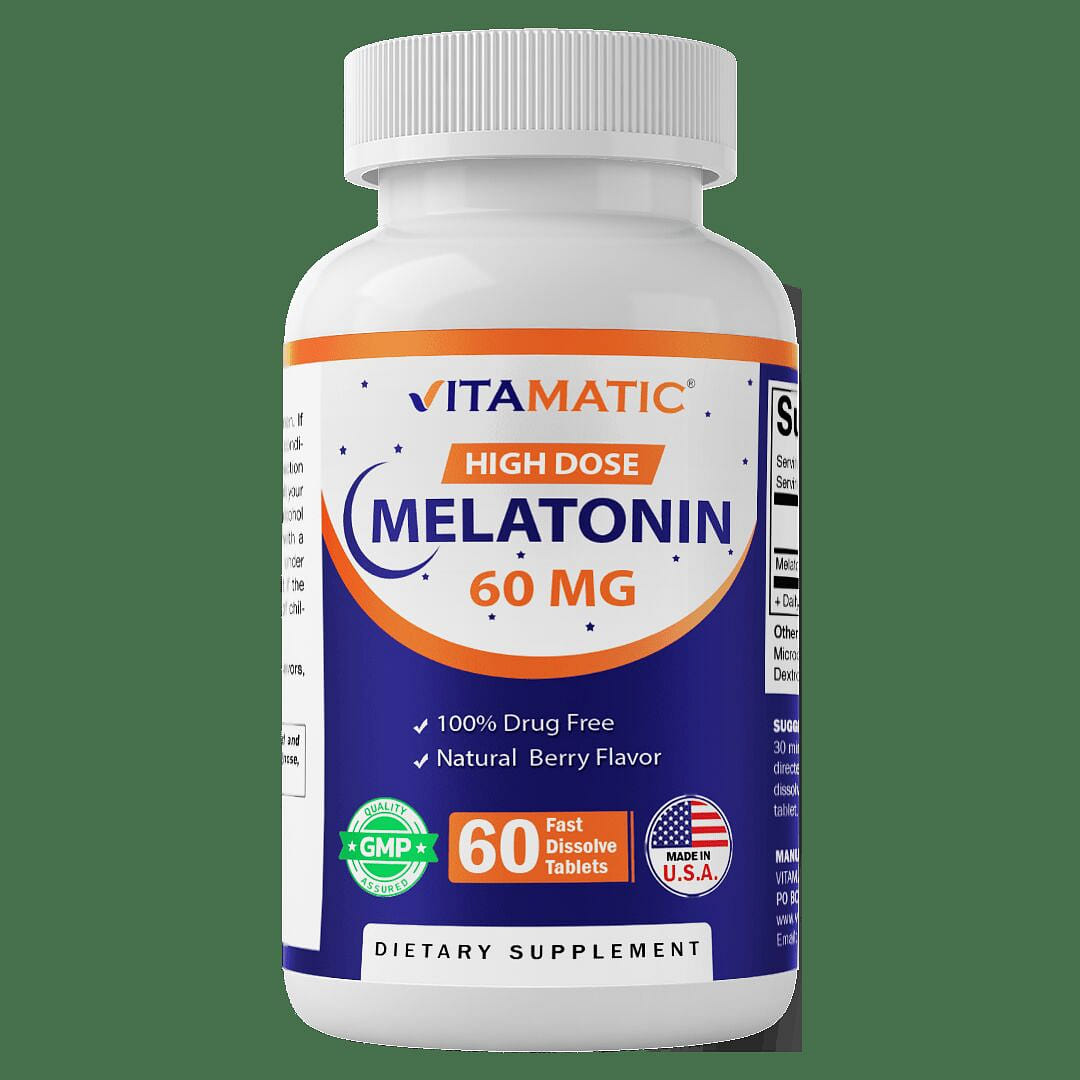 Melatonin 60mg - 60 Fast Dissolve Tablets 1 each
