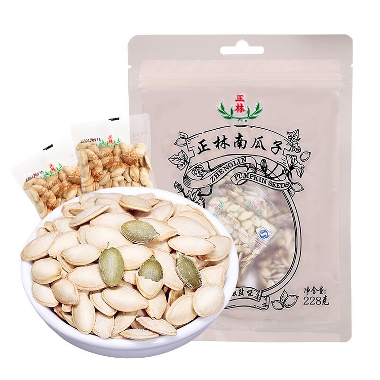 Zhenglin Pumpkin Seed Original Pumpkin Seed 228g Nut Snack Roasted Seeds Sm