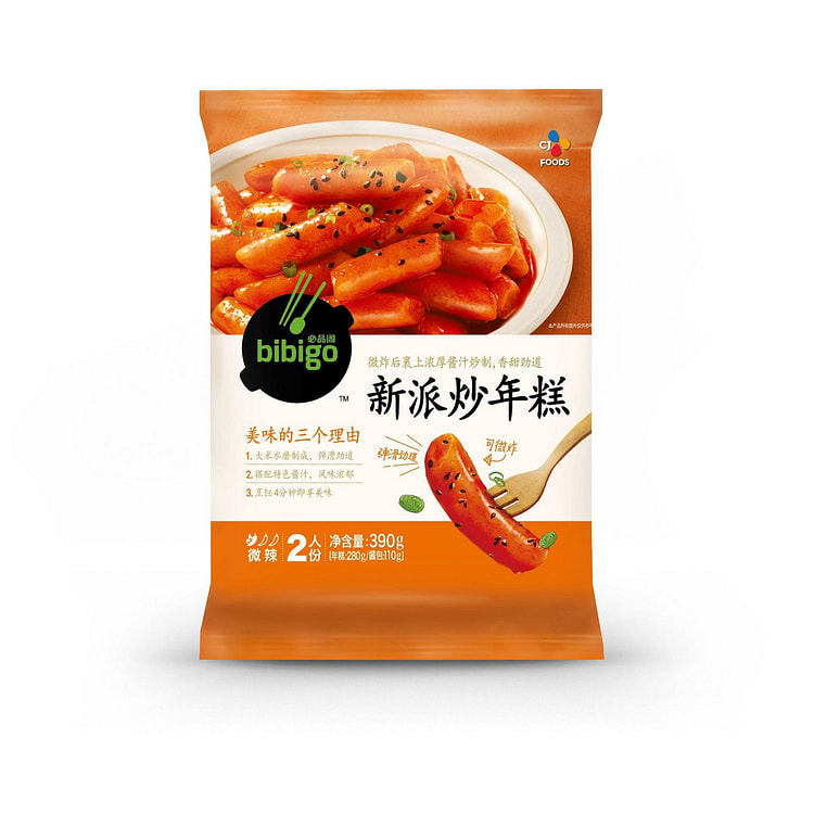 Bipingak new pie fried rice cake Korean specialty wrapped sauce rice cake M