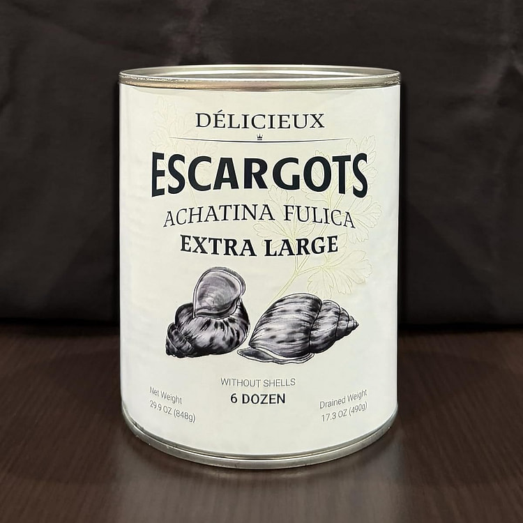 Canned Escargots 29.9 Oz Can 1 can