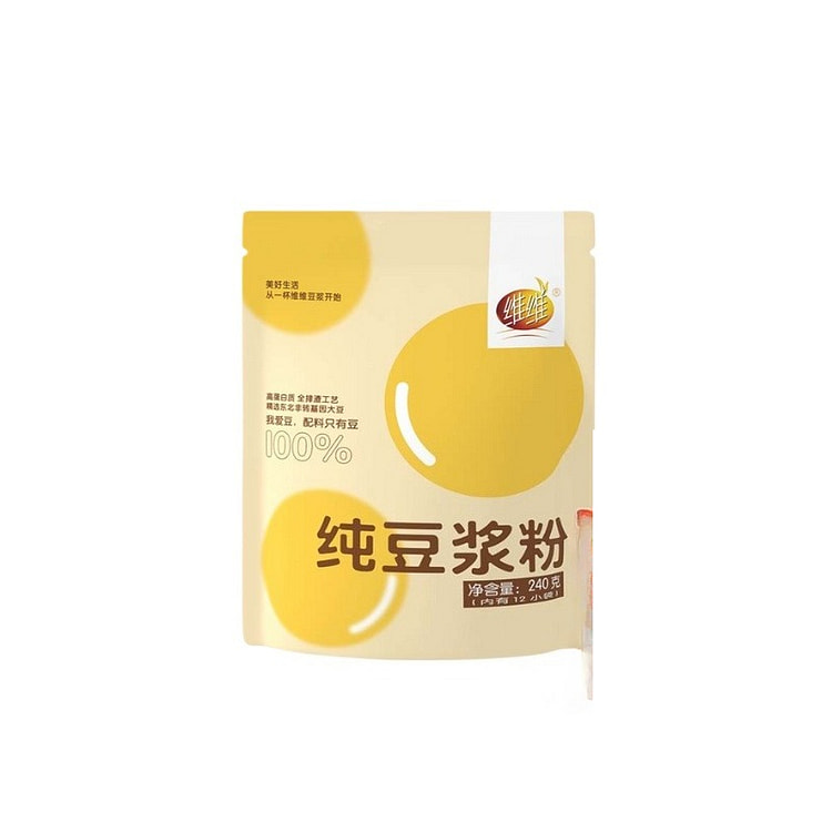 维维纯豆浆粉原味240g*1袋