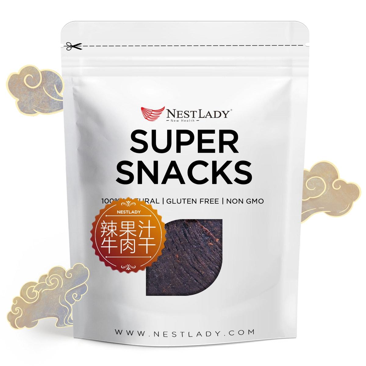 NESTLADY Thịt bò khô nước ép cay 1 cái