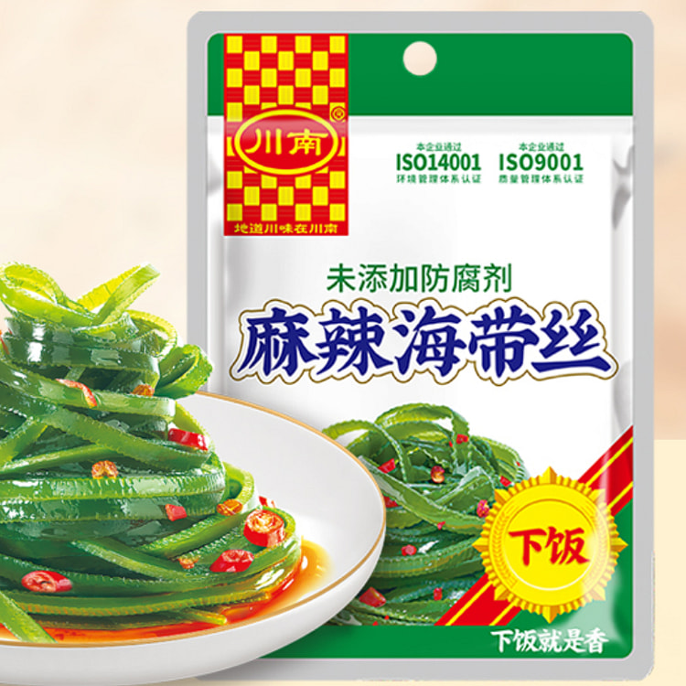 川南麻辣海带丝咸菜53g*6袋