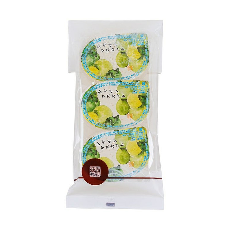 Kurazukuri Honpo Fruit Jelly (Shine Muscat) 3 Pcs 1 each