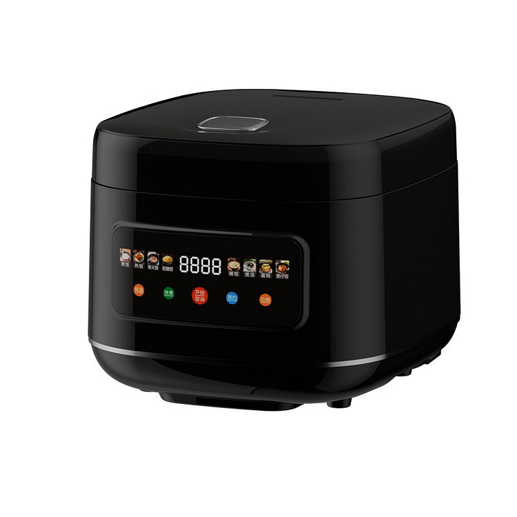 5L智能电饭煲家用5人大容量预约定时煲汤多功能黑色 1 把