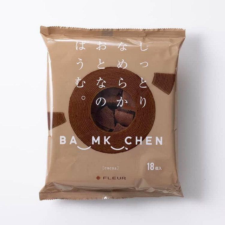 Fleur Cocoa Baumkuchen 18 Pcs 1 box